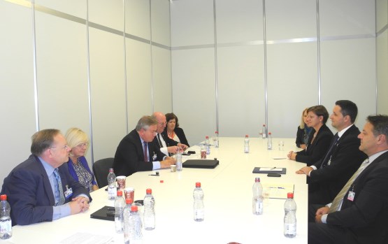 Susret predsjedavajućeg Predstavničkog doma dr. Denisa Bećirovića sa delegacijom Velike Britanije pri Interparlamentarnoj uniji